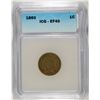 Image 1 : 1860 INDIAN CENT ICG EF-40