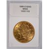Image 1 : 1895-S $20.00 GOLD LIBERTY, CCGS MS-64 RARE!!