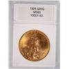 Image 1 : 1925 $20.00 ST.GAUDENS GOLD, CCGS MS-65