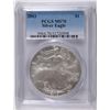 Image 1 : 2003 AMERICAN SILVER EAGLE, PCGS MS-70! PERFECT!