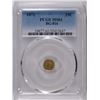 Image 1 : 1872 25-CENT CALIFORNIA GOLD BG-816 PCGS MS-61 R-6 RARE COIN!