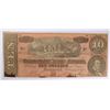 Image 1 : 1864 $10 CONFEDERATE STATES OF AMERICA NOTE (T-68) VF
