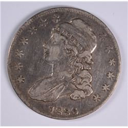 1836 BUST HALF DOLLAR VF