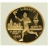 Image 2 : 1995-W $5 GOLD OLYMPICS TORCH RUNNER COMMEN NGC PF-70 !!!! UC
