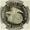 Image 3 : 1998-S ROBERT KENNEDY COMMEN DOLLAR NGC PF-69 UC