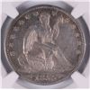Image 2 : 1855 SEATED HALF DOLLAR NGC XF DETAILS