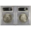 Image 2 : 2003 & 2004 AMERICAN SILVER EAGLES, PCGS MS-69