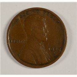 1909-S VDB LINCOLN CENT VG/F