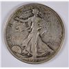 Image 1 : 1921-S WALKING LIBERTY HALF DOLLAR, VF++ KEY-DATE NICE!