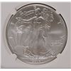 Image 2 : 2014 (S) AMERICAN SILVER EAGLE, NGC MS-70 EARLY RELEASES