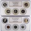 Image 1 : 2007 CLAD PROOF SETS NGC PF-70 UC (MULTIHOLDER)