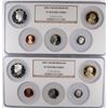 Image 1 : (2) 2007 SILVER PROOF SETS (MISSING QUARTERS) NGC PF-70 UC (MULTIHOLDER)