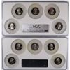 Image 2 : (2) 2008 CLAD PROOF QUARTER SETS NGC PF-70 UC (MULTIHOLDER)