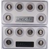 Image 2 : (2) 2009 CLAD PROOF QUARTER SETS NGC PF-70 UC (MULTIHOLDER)