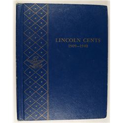 PARTIAL SET OF LINCOLN WHEAT CENTS