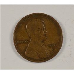 1911-S LINCOLN CENTS VG