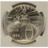 Image 2 : 1996-S COMMUMITY SERIVCE COMMEN DOLLAR NGC MS-69 (RANK #71 100 GREATEST US MODER