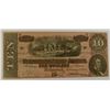 Image 1 : 1864 $10 CONFEDERATE STATES OF AMERICA NOTE VF