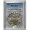 Image 1 : 2003 AMERICAN SILVER EAGLE, PCGS MS-70! PERFECT!