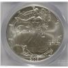 Image 2 : 2003 AMERICAN SILVER EAGLE, PCGS MS-70! PERFECT!