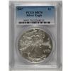 Image 1 : 2007 AMERICAN SILVER EAGLE, PCGS MS-70 PERFECT!