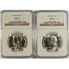 Image 1 : ( 2 ) 1965 SMS KENNEDY HALF DOLLARS, NGC MS-66