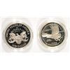 Image 3 : 2-PROOF U.S. COMMEM SILVER DOLLARS: 1994 PRISONER OF WAR & 2001 CAPITOL