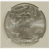 Image 2 : 2014 (S) AMERICAN SILVER EAGLE, NGC MS-70 EARLY RELEASES