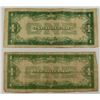 Image 2 : 1928 & 1934 $1 SILVER CERTIFICATES (FUNNY BACKS)