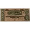 Image 1 : 1864 $10 CONFERATE STATES OF AMERICA NOTE