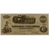 Image 1 : 1862 $100 CONFEDERATE STATES OF AMERICA NOTE (T-40) VF