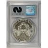 Image 4 : 2001 SILVER AMERICAN EAGLE PCGS GEM UNC (WORLD TRADE CENTER GROUND RECOVERY ZONE