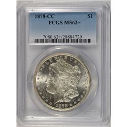1878-CC MORGAN DOLLAR PCGS MS-62+