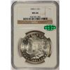 Image 1 : 1880-S MORGAN DOLLAR NGC MS-66 (CAC)