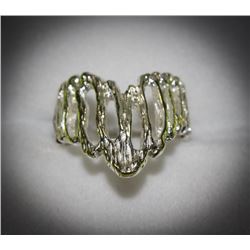 STERLING SILVER MEN'S RING