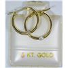 Image 1 : 14K GOLD DIAMOND (0.07CT) EARRINGS
