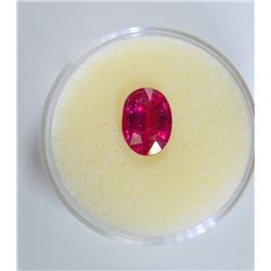 GENUINE RUBY (APPROX. 2.5CT, 8X6mm) GEMSTONE