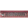 Image 1 : #3 STAMPED .925 RUBY ZIRCON BRACELET