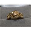 Image 1 : #18 14K YELLOW GOLD DIAMOND RING