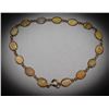Image 2 : #24 14K YELLOW GOLD NATURAL OPAL BRACELET
