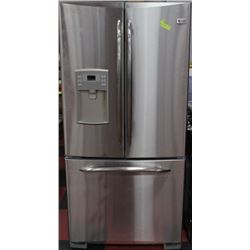 NEW GE PROFILE STAINLESS STEEL FRENCH DOOR FRIDGE