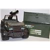 Image 1 : BOX WITH GI JOE JEEP & 2 TRUNKS