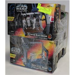 5 STAR WARS SCENE RECREATION SETS