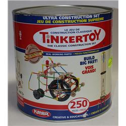 PLAYSKOOL 'TINKERTOY' SET IN ORIGINAL CAN