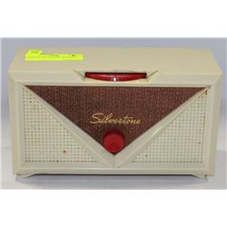 VINTAGE SILVERTONE AM RADIO