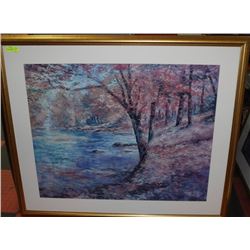FRAMED PRINT OF SCHOFIELD'S "AUTUMN TAPESTRY"