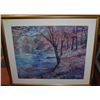 Image 1 : FRAMED PRINT OF SCHOFIELD'S "AUTUMN TAPESTRY"