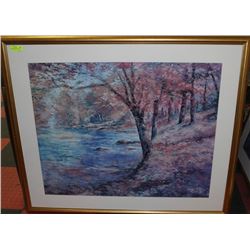 FRAMED PRINT OF SCHOFIELD'S "AUTUMN TAPESTRY"