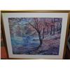 Image 1 : FRAMED PRINT OF SCHOFIELD'S "AUTUMN TAPESTRY"