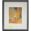 Image 1 : FRAMED PRINT OF VAN GOGH'S "ALLEE DES ALYS"